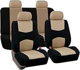 ZQQNB Car Seat Covers Sets for Peugeot 3008 II SUV Active/Style/Allure/Roadtrip/3008GT/GT Pack 2016-2025, Full Set Seat Cushion 5 Seats Front Rear Protectors Breathable Interior Accessories