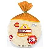Mission White Corn Tortillas, Small Soft Taco Size, 30 Count, Gluten Free, Trans Fat Free