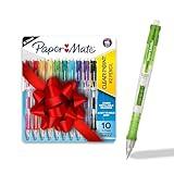 Paper Mate Clearpoint Mechanical Pencils 0.7mm, HB #2 Pencil Lead, 2 Pencils, School Supplies, Teacher Supplies, Drawing Pencils, Sketching Pencils, Assorted Barrel Colors, 10 Count