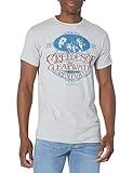 Liquid Blue unisex adult Creedence Clearwater Revival Travelin' Band T-shirt T Shirt, Grey, Large US