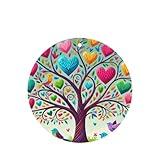 6pcs Car Air Fresheners Cards Spring Tree Color Birds,Car Aromatherapy Tablets For Car,Home,Office,Wardrobe Shoe Cabinet