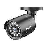 ANNKE 1080p HD-TVI Security Surveillance Camera for Home CCTV System, 2MP Bullet BNC Camera with 85 ft Super Night Vision, IP66 Surveillance Weatherproof Add–on Wired Camera