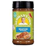 Newman's Own Seafood Seasoning; Perfect Spices for your favorite fish like Salmon and Cooking Lobster Tails; No MSG, Gluten Free; Kosher; 9.35 Oz. Bottle