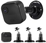 3rd & 4th Gen Blink Outdoor Camera Mount 3PCS, Sonomo 360 Degree Adjustable Wall Mount Bracket for Blink Outdoor Camera and Blink Indoor Security Camera System Accessories (Black)