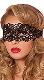 Mordarli Masquerade Mask for Women Lace Eye Mask for Halloween Costume Party Black