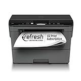 Brother Compact Monochrome Laser Printer, HLL2390DW, Convenient Flatbed Copy & Scan, Wireless Printing, Duplex Two-Sided Printing, Amazon Dash Replenishment Enabled,Black/Grey