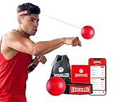 Boxbollen Original with App, Used by Celebrities - MMA Gear Boxing Ball - Boxing Reflex Ball with Adjustable Strap - Interactive The Boxball App Integration - Stocking Stuffer Ideas - 1 Pack