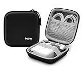 HOMEGYMFREE Charger Case for MacBook, Small Charger Organizer, Portable Pouch Travel Storage for Laptop Accessories, Waterproof for Magic Mouse, Power Bank,Charging Cords(Black-Oxford)