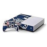 Skinit Decal Gaming Skin Compatible with Xbox One S All-Digital Edition Bundle - Officially Licensed NFL New England Patriots Large Logo Design