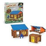 LINCOLN LOGS – Oak Creek Lodge – 137 Pieces - Real Wood Logs-Ages 3+ - Best Retro Building Gift Set for Boys/Girls – Creative Construction Engineering – Top Blocks Game Kit - Preschool Education Toy