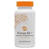 NeuroScience Focus DL - Cognitive Support for Adults & Children, 1000 mg Phenylalanine as DLPA, Dopamine Precursor, Gluten & Soy Free (60 Capsules)