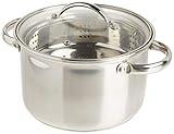 Norpro 4-Quart Steamer Cooker, 3 Piece Set, Stainless Steel