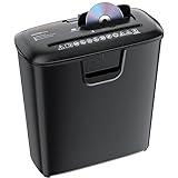 Bonsaii Paper Shredder for Home Use, 8-Sheet StripCut Home Office Shredder, CD/Credit Card Shredder Machine with Overheat Protection, 3.4 Gallons Wastebasket