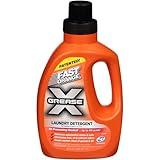 Fast Orange 22340 Grease X Mechanics Laundry Detergent For Oil, Grease, Automotive Stains And Odors, Eliminates Fuel, Oil, Grease And Exhaust Stains 40 fl. Oz