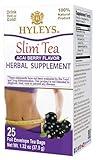 Hyleys Slim Tea Acai Berry Flavor - Weight Loss Herbal Supplement Cleanse and Detox - 25 Tea Bags (1 Pack)