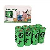 Dog Poop Bags For Waste Cleanup,120 Count Strong Leak-Proof and Extra Thick Bags for Cats Dogs Unscented.