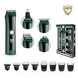 Generic Gryphon Life Hair Clippers and Trimmer 5 in 1 Kit with Barber's Hair Cutting Tool, Green