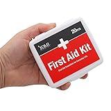 DMI First-Aid Kit, Mini 20-Piece Kit, Small and Compact All-Purpose Use for Minor Cuts and Scrapes, Durable Water-Resistant Case, Convenient and Portable, FSA & HSA Eligible