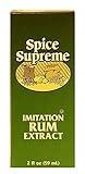 Spice Supreme imitation rum extract, 2-fl. oz. box