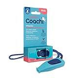 Coachi Whizzclick, 2-in-1 Combined Clicker and Whistle, Dog Training Whistle for Recall and Clicker Training for Rewarding, Adjustable and Reflective Lanyard, Suitable for Dogs and Puppies