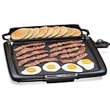 Presto 07023 XL Cool-Touch Electric Griddle and Warmer Plus