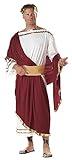 California Costumes mens Adult-caesar Adult Sized Costume, White/Wine/Gold, One Size US