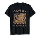 Odisea Soulz Iliad Odyssey Homer Ancient Greek History Book Odyssey T-Shirt, Small