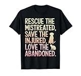 Save Rescue Adopt Foster Shelter Rescuing Animal Rescuer T-Shirt