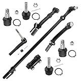 BOXI (Set of 9) Front Suspension Ball Joints Tie Rod Kit Fit for Ford F-250 F-350 Super Duty 4WD 2005-2015 2016 | Excludes Extended Axle Models | K80026 K8607T DS80749 ES80755 ES80754 ES3420S DS300008