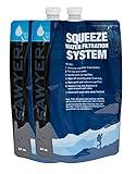 Sawyer Products SP114 Squeezable Pouch for Squeeze and MINI Water Filtration Systems, 64-Ounce, 2-Pack