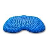 BridgeShine Anti Slip Kayak Seat Cushion,Waterproof Gel Boat Canoe Rowing Stadium Pad for Sit in Kayak Chair,Lifetime Kayak Accessories Equipment Gear for Fishing Ocean Pedal（Blue）