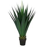 BANNINEO Artificial Agave Plant，41’Large Faux Agave Plant，Fake Outdoor Plants Yard Garden Decor,Yucca Floor Plants for Home &Office Decor,UV Resistant…