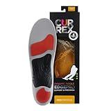 CURREX EdgePro Thermo Regulating Ski Boot Insoles for Snowboarding, Skiing, & Winter Sports – Ski Boot Inserts with Shock Absorbing Cushioning – for Men & Women – Medium Arch, Small