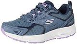 Skechers Women's Go Run Consistent Sneaker, Blue/Purple, 8 Wide