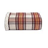 Eddie Bauer - Throw Blanket, Super Soft Reversible Sherpa Fleece Bedding, Ideal Christmas & White Elephant Gifts, Cozy Plaid Throw Blankets for Couch (Edgewood Red, Throw)