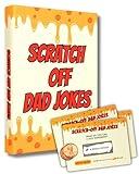 Gifts for Dad - Scratch Off Dad Jokes - Dad Christmas Gifts, White Elephant Gifts for Adults, Funny Gifts, Dad Birthday Gift, Gifts for Husband, Gifts for Men, Dad Stocking Stuffers