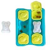 Catstages Kitty Cube Interactive Cat Treat Puzzle, Blue