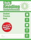 Daily Reading Comprehension, Grade 8 Student Workbook