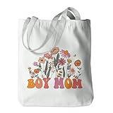 Mom Gifts Tote Bag Mom Birthday Gifts from Daughter Son Mothers Day Retirement Gifts for Women Mama Mommy Mother in Law Stepmom Christmas Shoulder Bag Reusable Grocery Bags for Shopping Grocery Gym