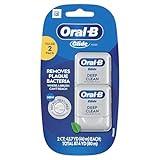 Oral-B Glide Deep Clean Cool Mint Dental Floss, Value 2 Pack (40m Each)