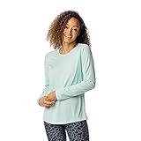 Vapor Apparel Women’s UPF 50+ UV Sun Protection Long Sleeve Performance Regular Fit T-Shirt for Sports and Outdoor, Medium, Seagrass