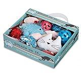 Cat Is Good 12-Piece Pounce Toy Gift Box – Pounce on It Assorted Toys Keep Cats and Kittens Entertained Safely