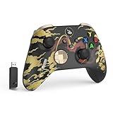 DYONDER Wireless Controller 2.4GHZ Compatible with Xbox One X/S,Xbox Series X/S,PC Windows 7/8/10 Controller,Wireless Gamepad with Share Button/3.5mm Headphone Jack(Black Myth Theme) NO Battery