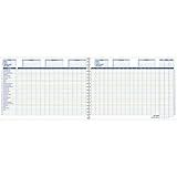 Adams Home Office Budget Book, Weekly/Monthly Format, 10 x 7 Inches, White (AFR31),ABFAFR31