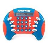 Educational Insights Math Whiz - Electronic Math Games, Addition, Subtraction, Division, and Multiplication Game, Handheld Games for Kids, Interactive STEM Learning Tools for Ages 6+