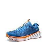 NORTIV 8 Men's Running Walking Tennis Shoes FlexLife Comfortable Cushioning Non-Slip Breathable Athletic Gym Workout Cross Trainer Jogging Sneakers,Size 12,Blue,SNRR241M