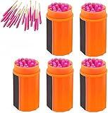 Waterproof Matches Survival Kit, Stormproof Matches with Case, 20pcs Fire Starter, Emergencys Fire Starter Matches for Hiking Camping Outdoor Survival (100pcs), 5Pcs