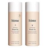 hims Thick Fix Shampoo & Conditioner Set - Thickening Shampoo and Conditioner with Saw Palmetto and Niacinamide - No Parabens or Sulfates, Vegan and Cruelty Free - Eucalyptus Grove - 2 x 6.4 fl oz