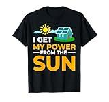 Solar Energy Power System Solar Panel Home T-Shirt