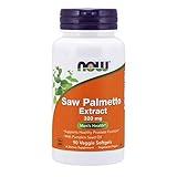 NOW Foods Supplements, Saw Palmetto Extract 320 mg with Pumpkin Seed Oil, Men's Health*, 90 Veg Softgels